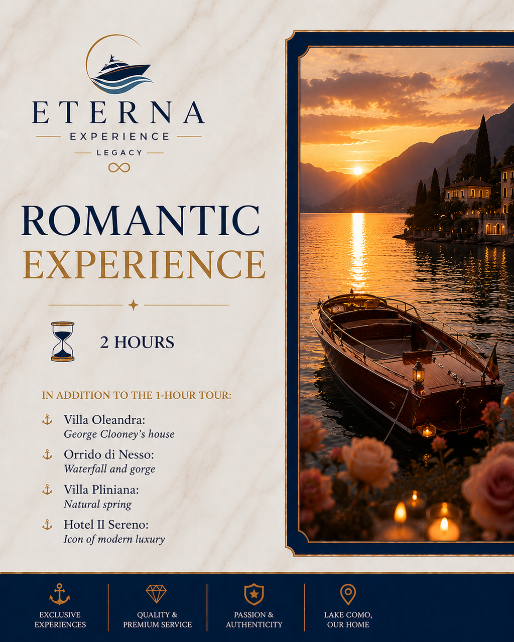 Romantic Experience – Lake Como